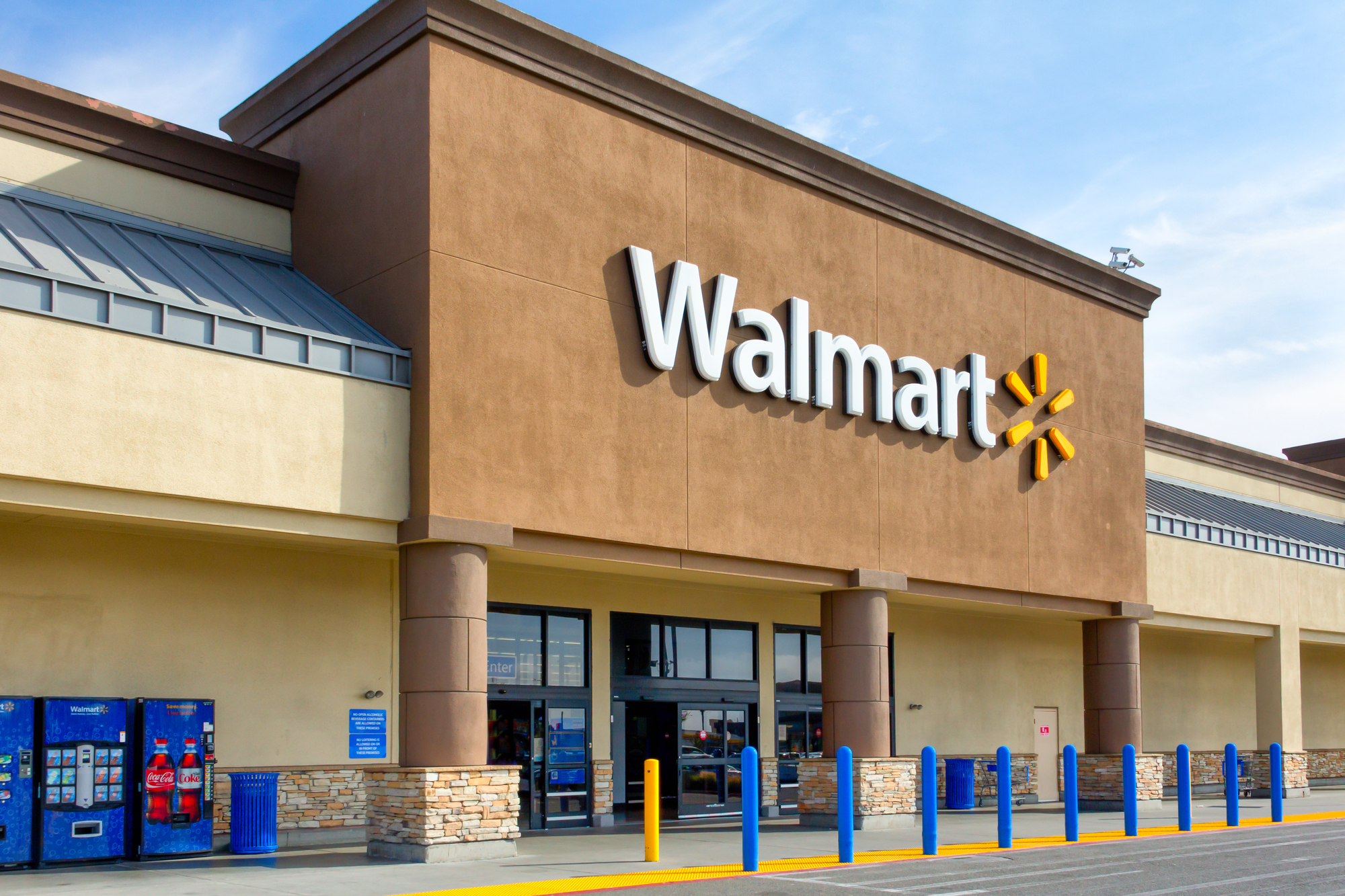 Walmart Store Exterior Million Mile Guy