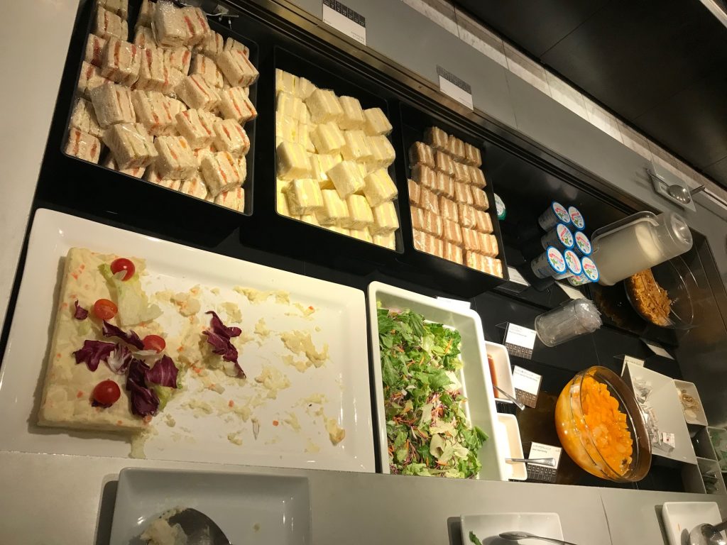 ANA-business-class-lounge-food-Narita-airport