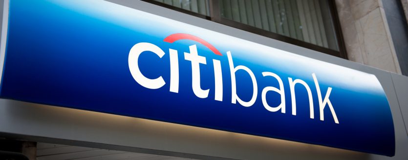 Citibank sign