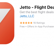 Jetto:  New Flight App for Low Fares